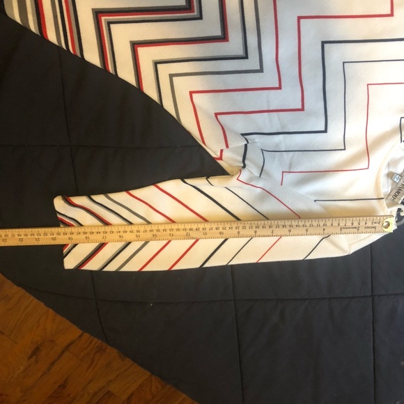 Almost Famous Chevron red white and black dress - Picture 2 of 8